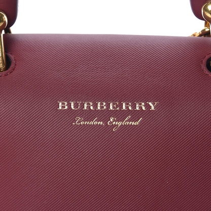 Burberry Trench Calfskin Small DK88 Top Handle Bag Antique Red 9 of 11