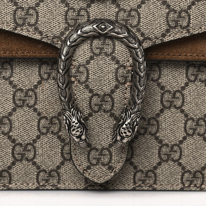 Gucci GG Supreme Monogram Mini Dionysus Shoulder Bag Taupe 10 of 10