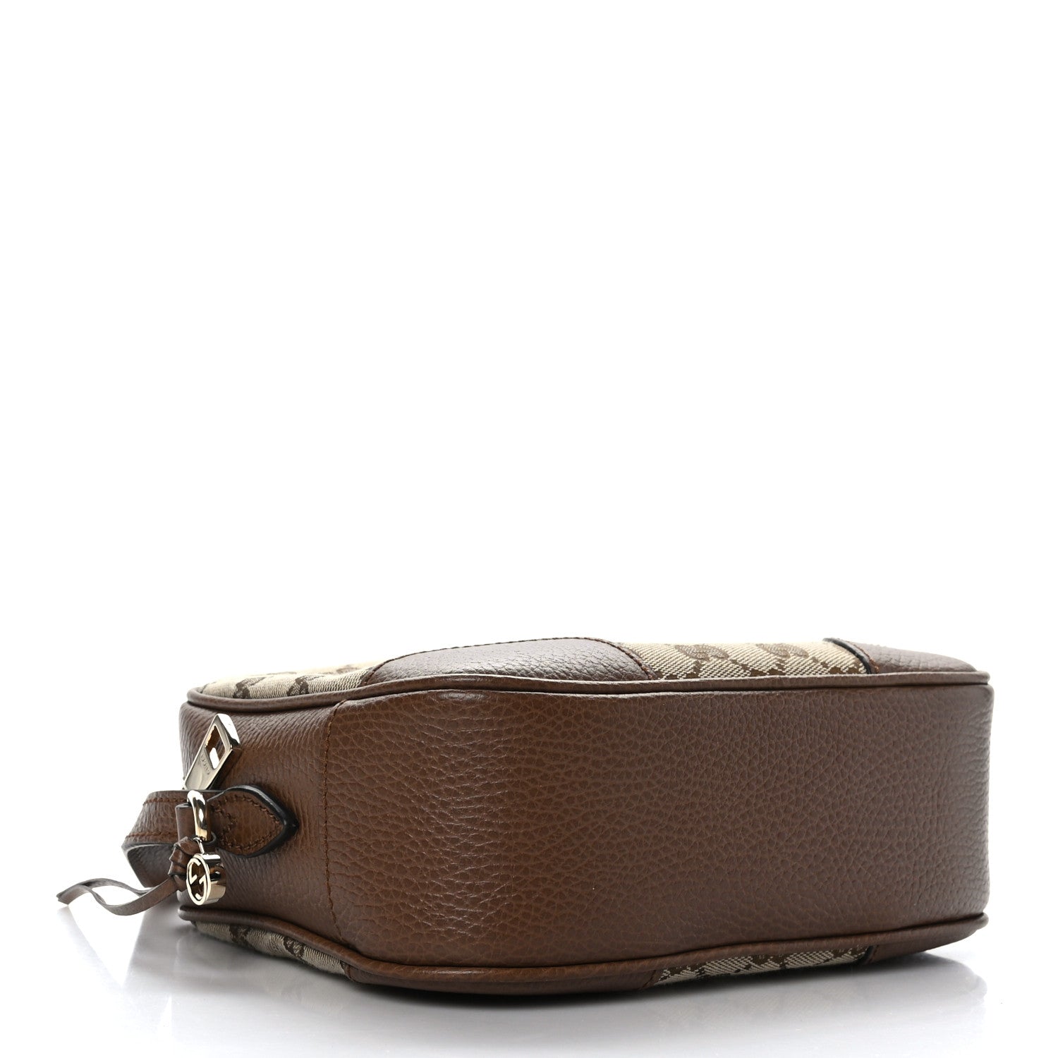 Gucci Monogram Mini Bree Messenger Bag Beige Tabacco 4 of 9