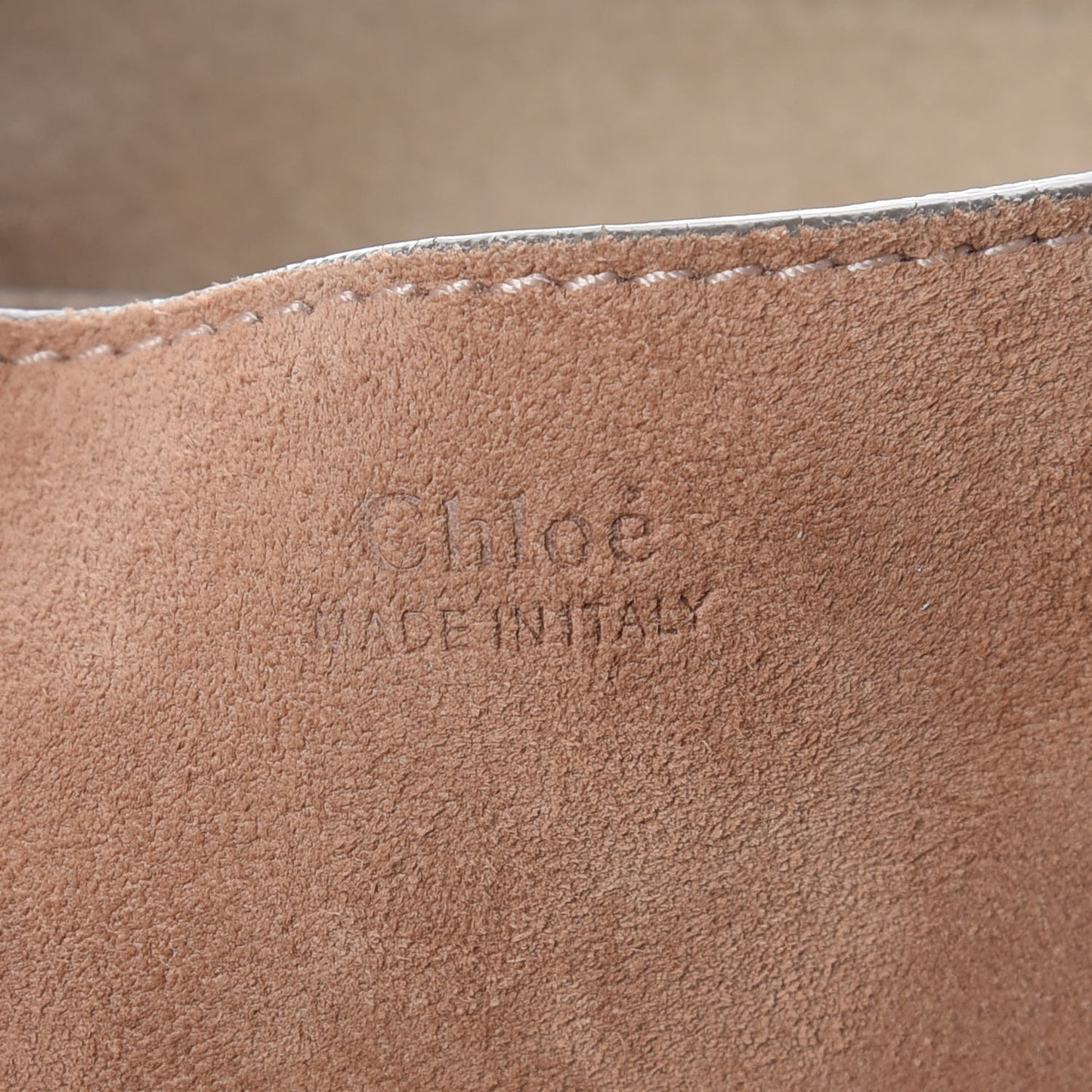 Suede Smooth Calfskin Drew Shoulder Bag Misty Rose