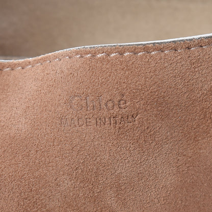 Chloe Suede Smooth Calfskin Drew Shoulder Bag Misty Rose 6 of 16