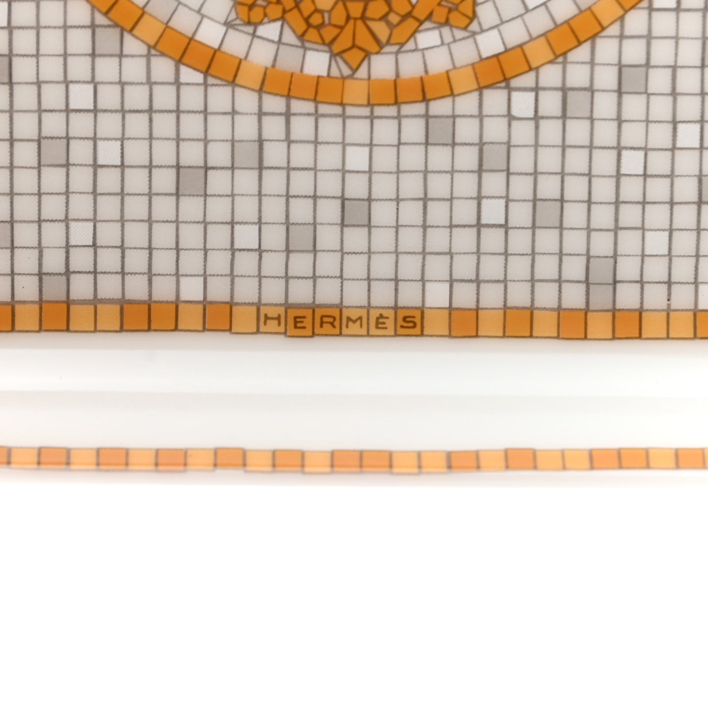 Porcelain Mosaique au 24 Gold Sushi Plate
