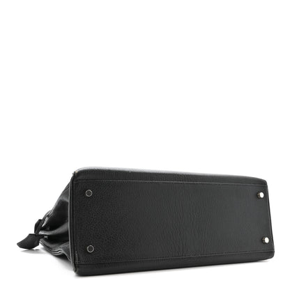 Hermes Chevre De Coromandel Kelly Retourne 35 Black 4 of 19