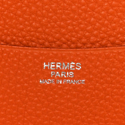 Hermes Togo Globe Trotter Agenda Cover GM Orange 6 of 8