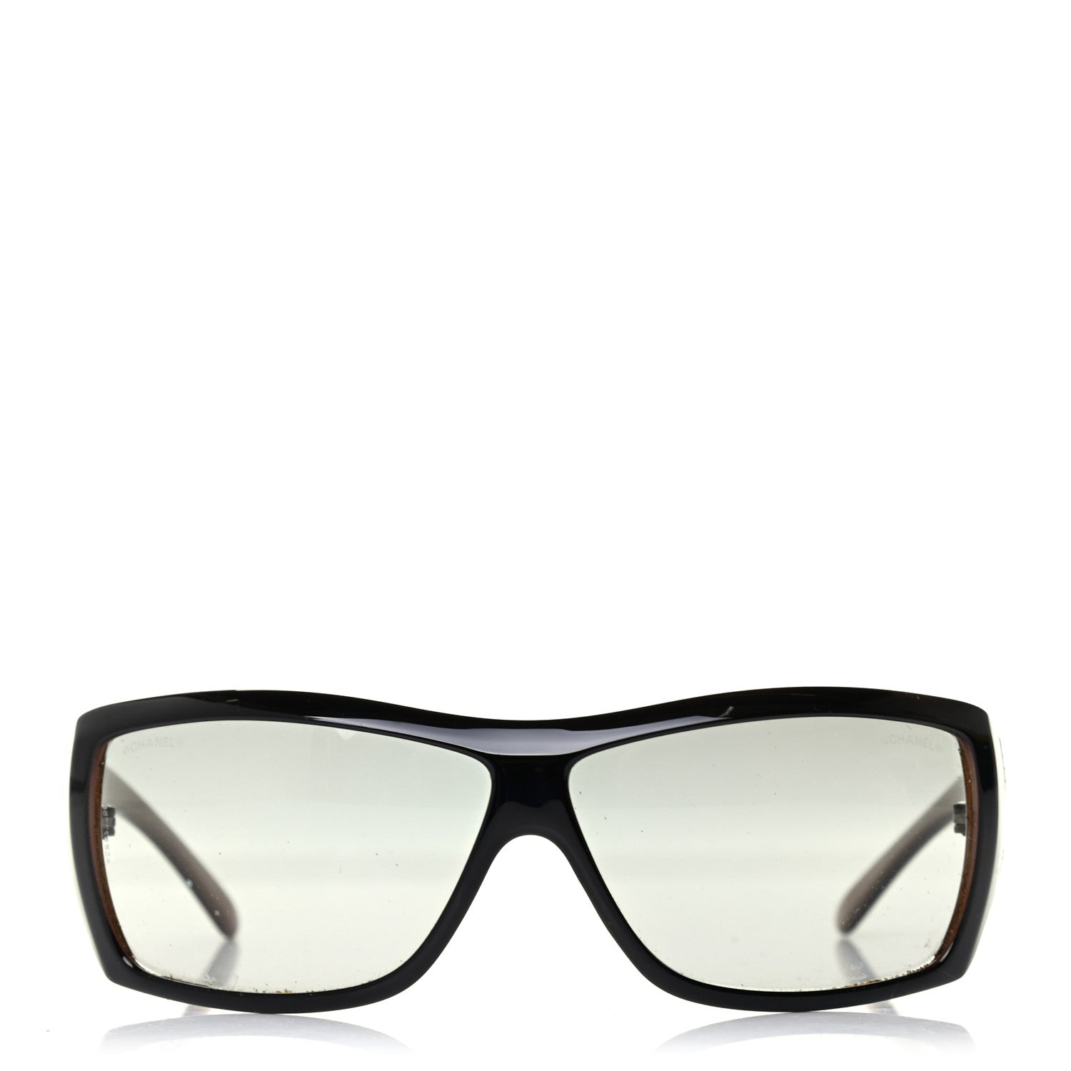 Chanel Crystal Baguette CC Sunglasses 6021-B Brown 2 of 4