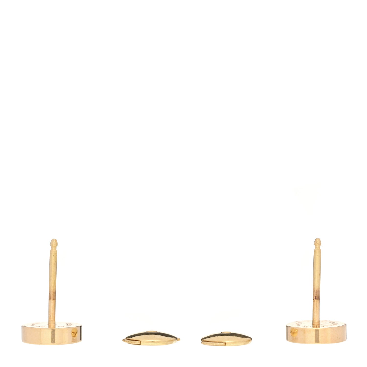 Cartier 18K Yellow Gold LOVE Earrings 3 of 5