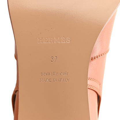 Hermes Calfskin Frenchie 50 Ankle Boots 37 Naturel 7 of 10