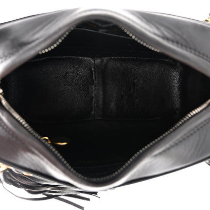 Chanel Lambskin CC Tassel Camera Case Black 5 of 11
