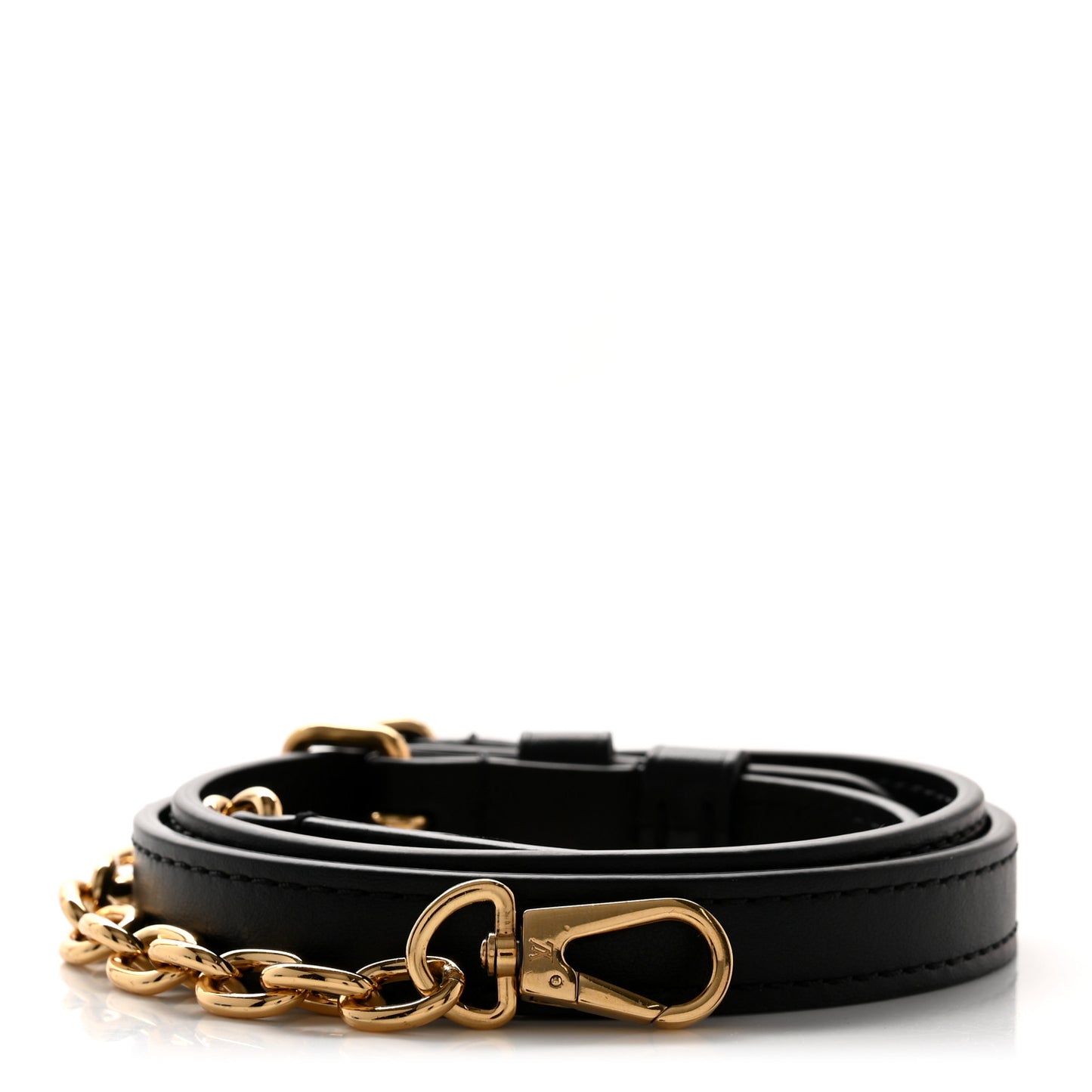 Calfskin Speedy Bandouliere 20 Shoulder Strap Black