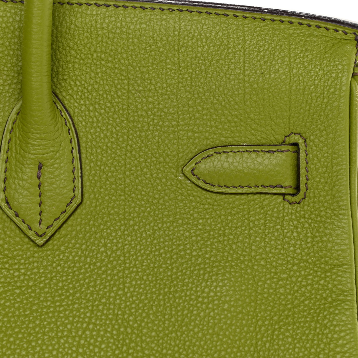 Togo Birkin 35 Vert Anis