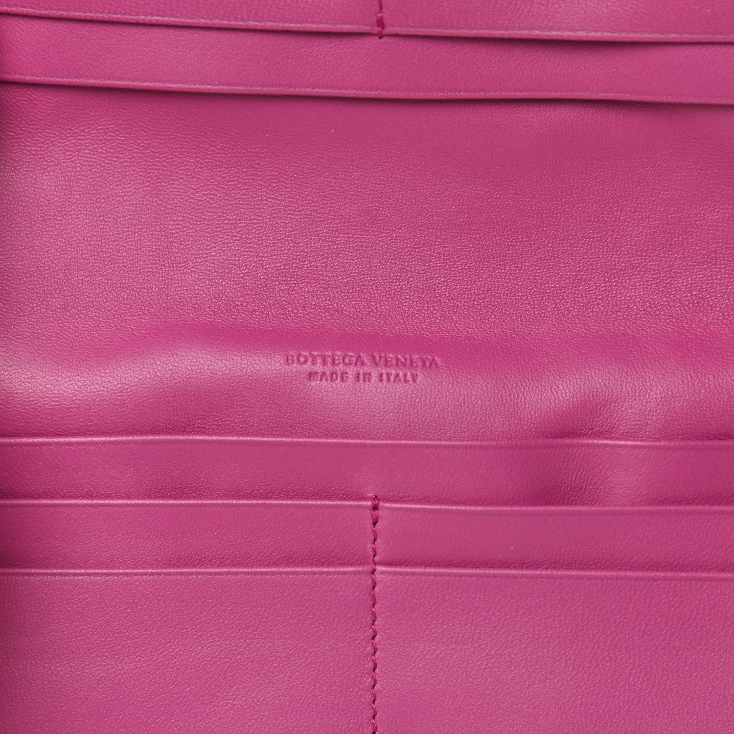 Bottega Veneta Nappa Intrecciato Double Zip Clutch Wallet Ametista 9 of 12