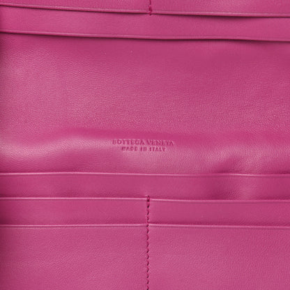 Bottega Veneta Nappa Intrecciato Double Zip Clutch Wallet Ametista 9 of 12