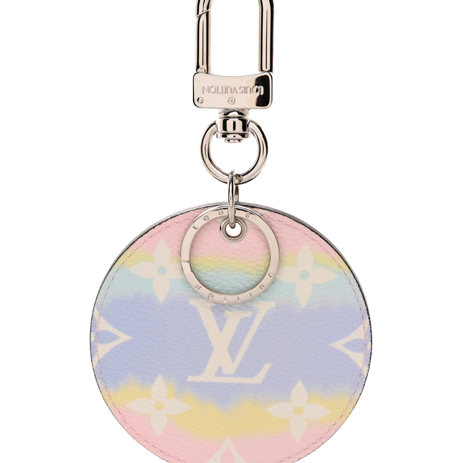 Louis Vuitton Monogram Escale Bag Charm Key Holder Pastel 3 of 6