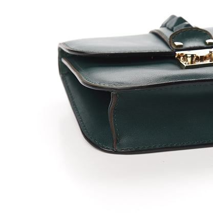 Valentino Garavani Vitello Small Glam Lock Rockstud Flap Light Emerald 6 of 8