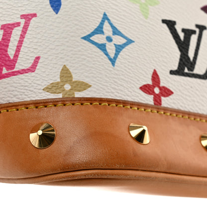 Louis Vuitton Monogram Multicolor Alma White 10 of 10