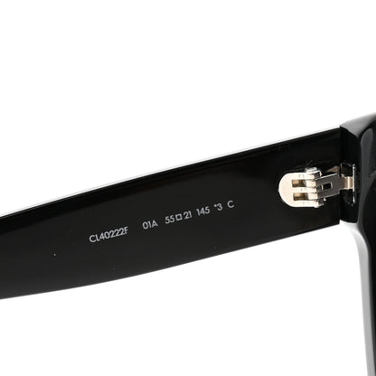 Celine Acetate Triomphe Sunglasses CL40222F Black 6 of 7