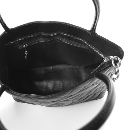 Chanel Caviar Quilted Medallion Tote Black 5 of 9