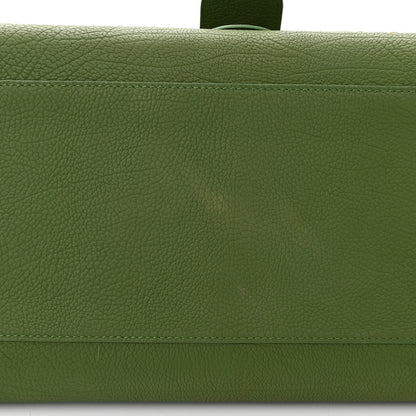 Delvaux Rodeo Calfskin Surprique Brillant East West Satchel Green 12 of 12