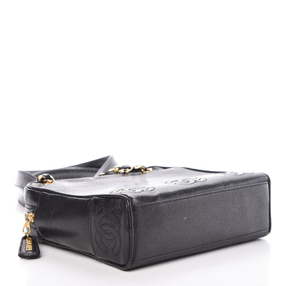 Chanel Caviar CC Shoulder Bag Black 4 of 10