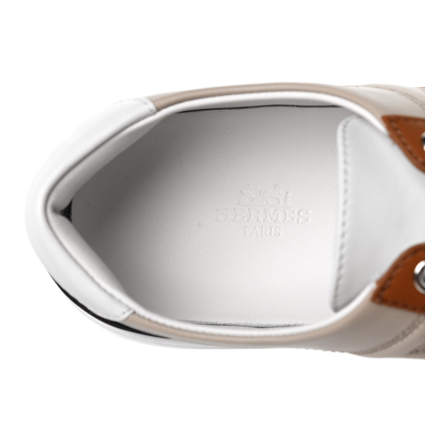 Calfskin Deep Sneakers 39.5 Multicolor White Gomme