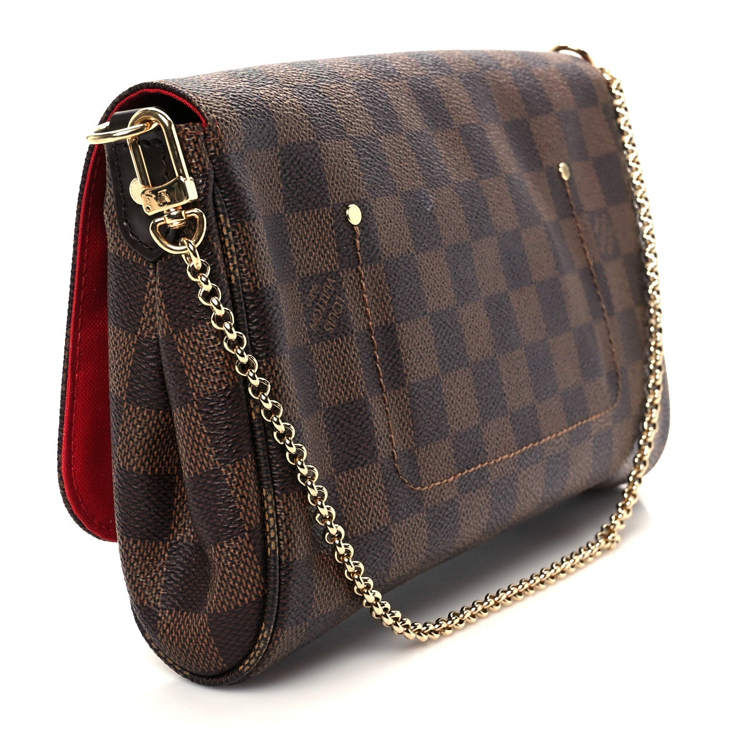Louis Vuitton Damier Ebene Favorite MM 3 of 12