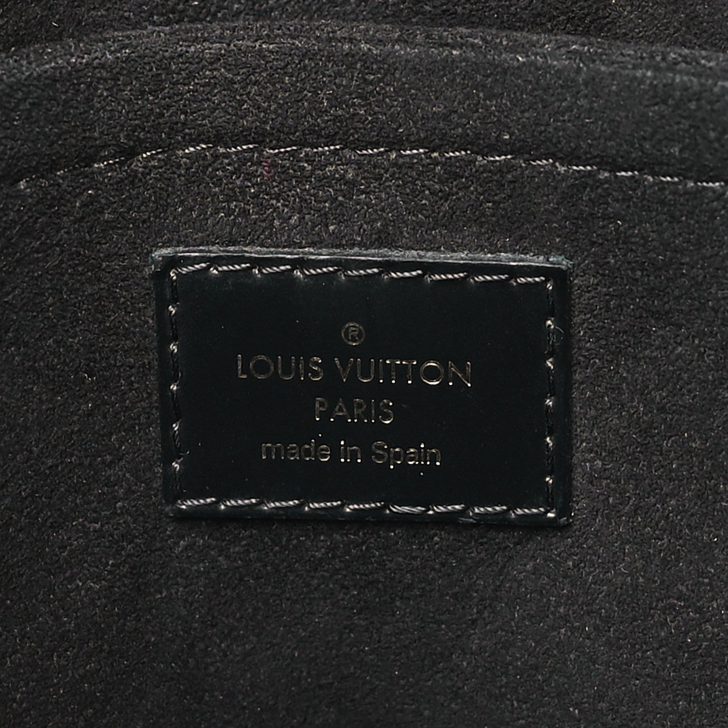 Louis Vuitton Epi Monogram Saint Michel Black 6 of 10