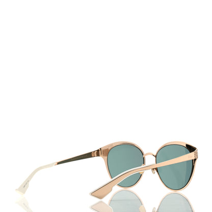 Christian Dior Metal DiorUnique Limited Edition Sunglasses Gold Pink 4 of 9