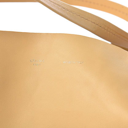 Celine Lambskin Horizontal Bi-Color Cabas Butter 9 of 9