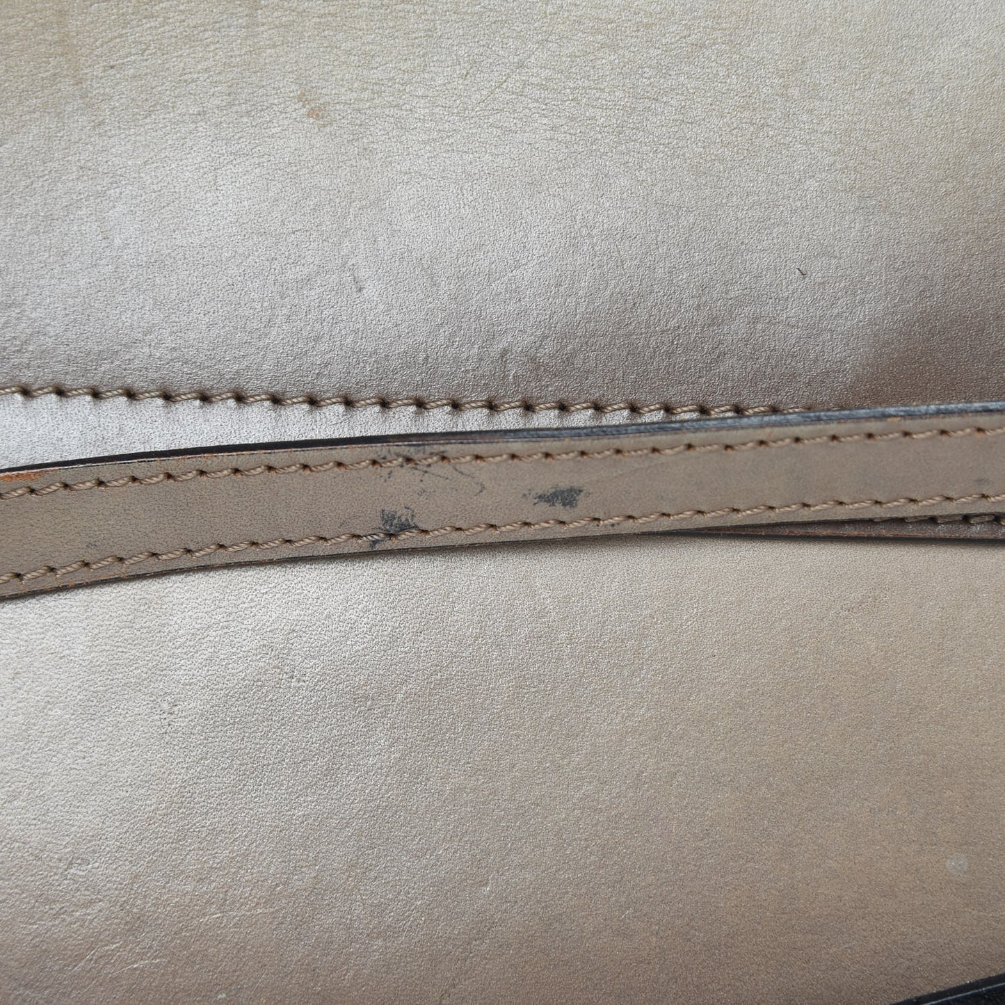 Bridle Calfskin Katherine Crossbody Clutch Brown