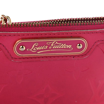 Louis Vuitton Vernis Key Pouch Rose Pop 6 of 9