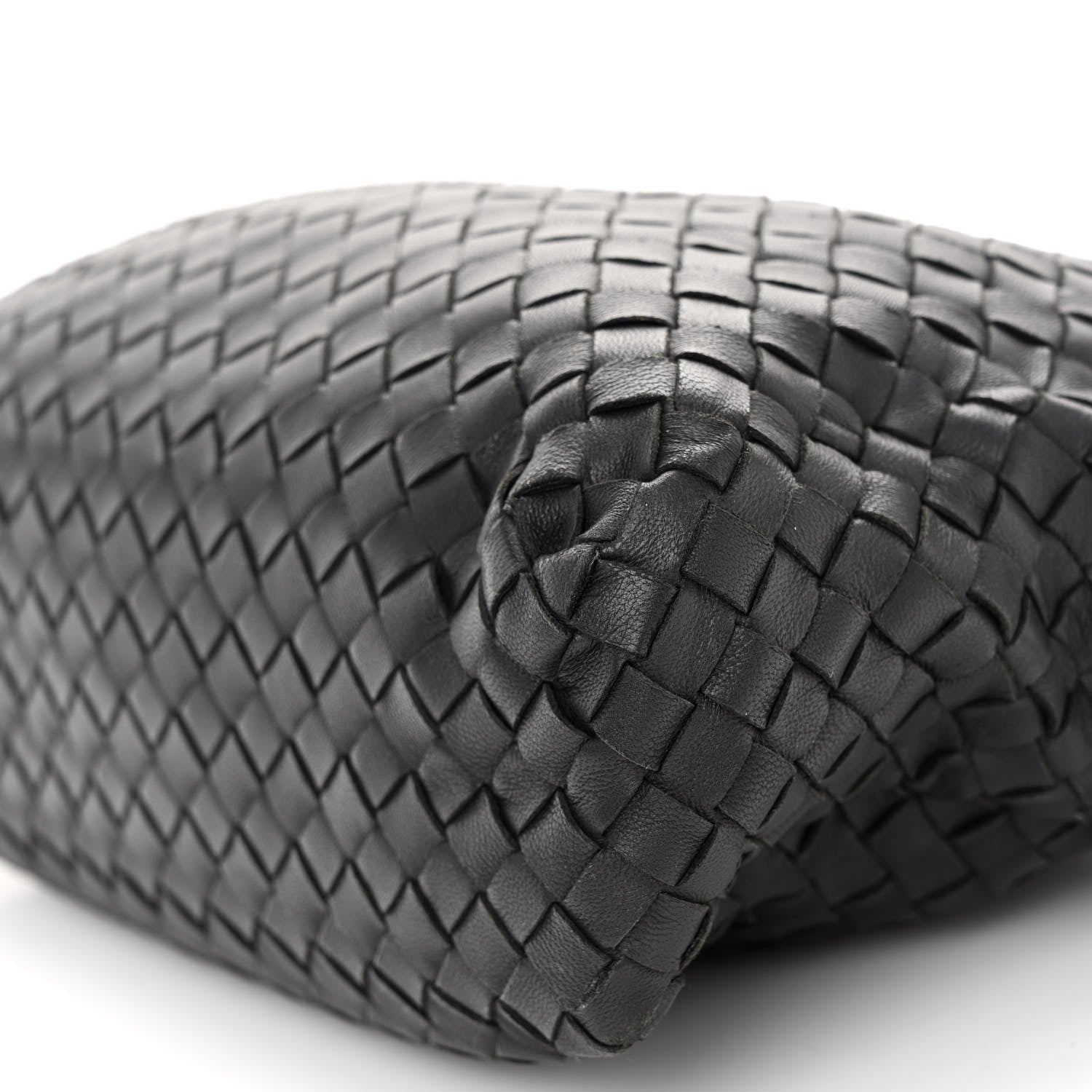 Bottega Veneta Nappa Intrecciato Crossbody Messenger Black 9 of 9