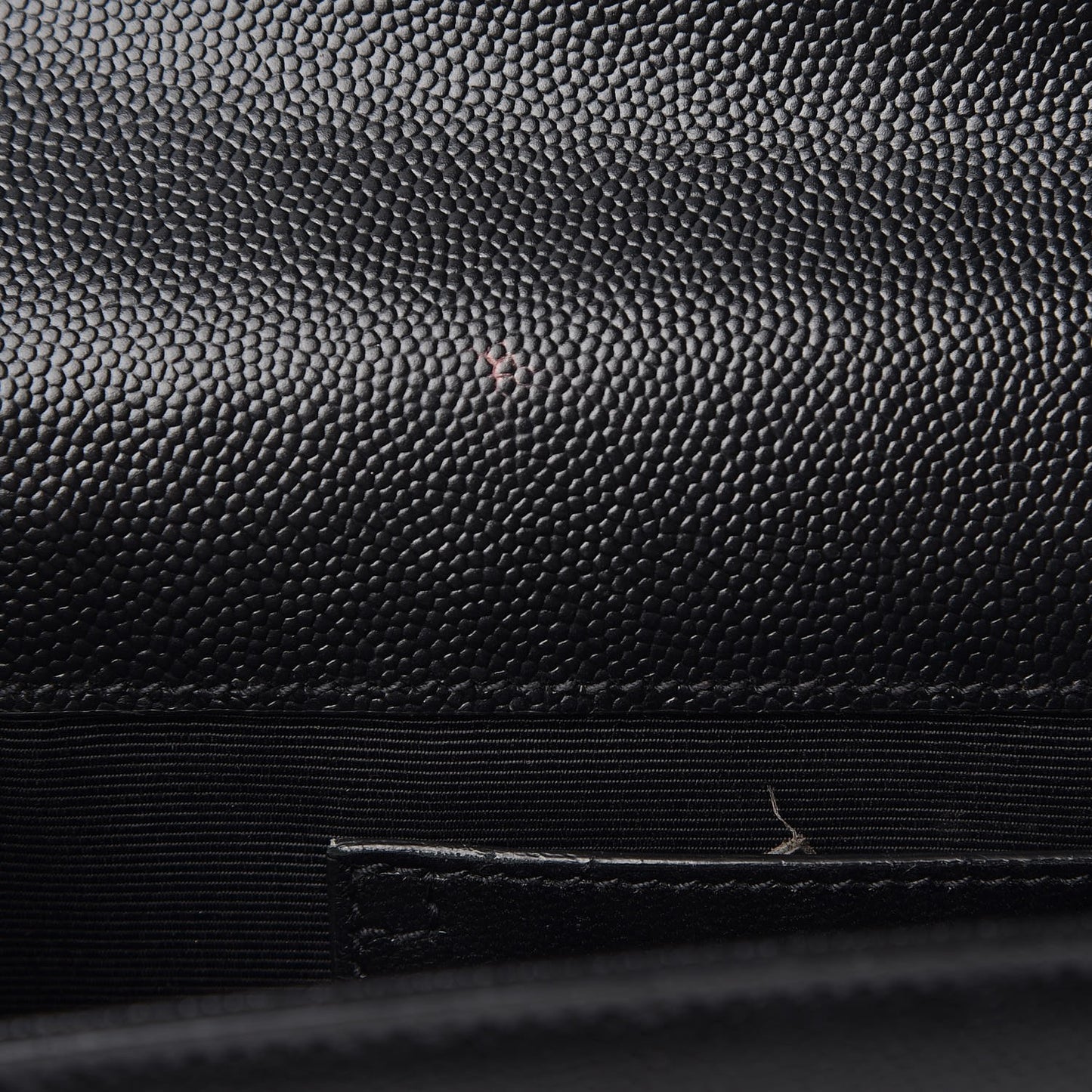Grain De Poudre Classic Monogram Kate Clutch Black
