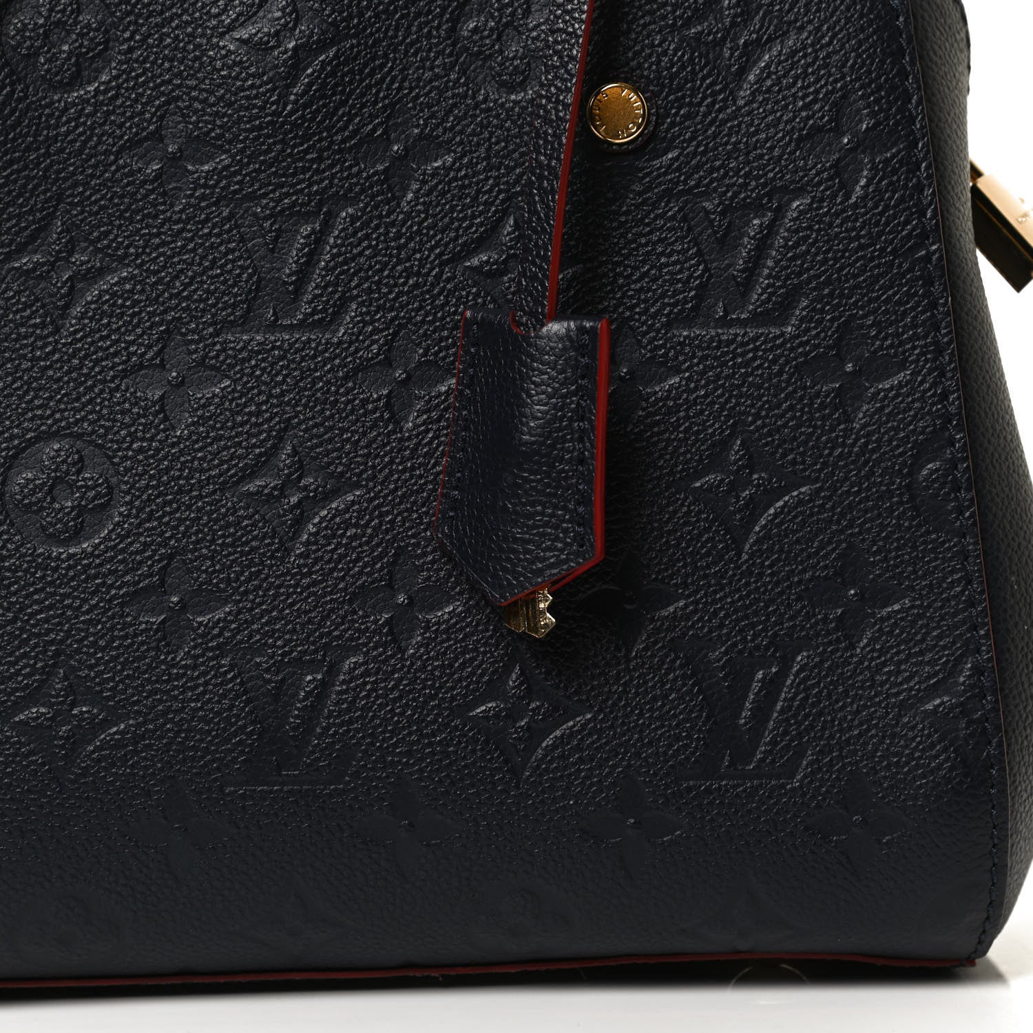 Louis Vuitton Empreinte Montaigne BB Marine Rouge 10 of 11