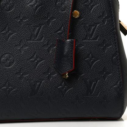 Louis Vuitton Empreinte Montaigne BB Marine Rouge 10 of 11