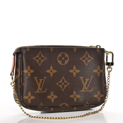 Louis Vuitton Monogram Mini Pochette Accessories 3 of 9