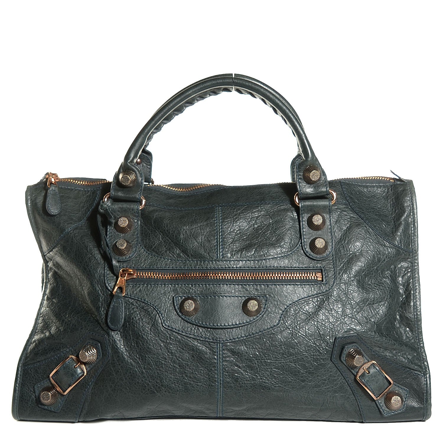 Balenciaga Agneau Giant 21 Rose Gold Hardware Work Anthracite 1 of 12