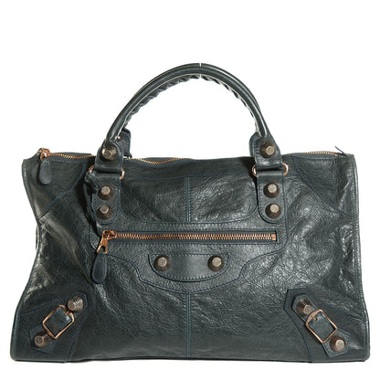 Balenciaga Agneau Giant 21 Rose Gold Hardware Work Anthracite 1 of 12
