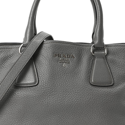 Prada Vitello Daino Tote Marmo 8 of 10