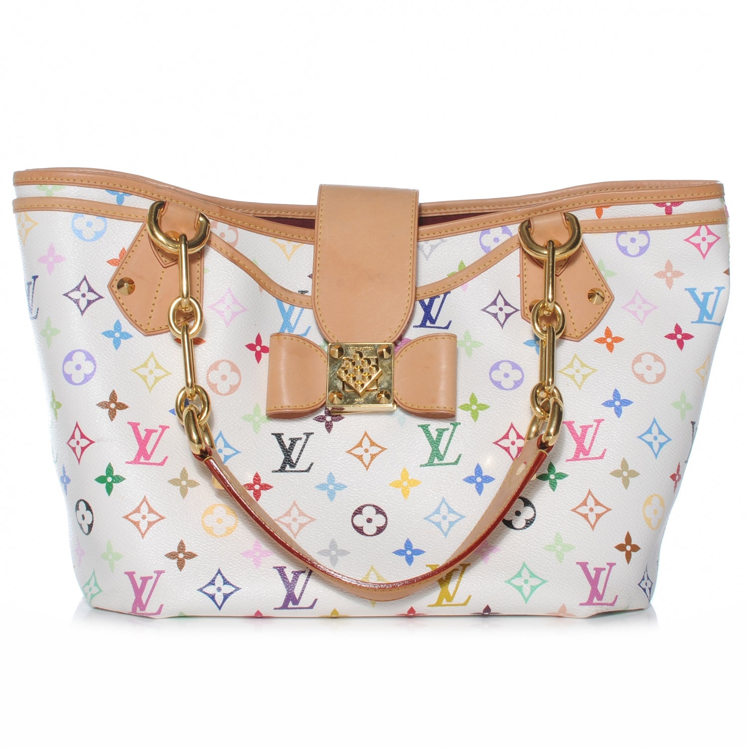 Louis Vuitton Monogram Multicolor Annie GM White 1 of 7