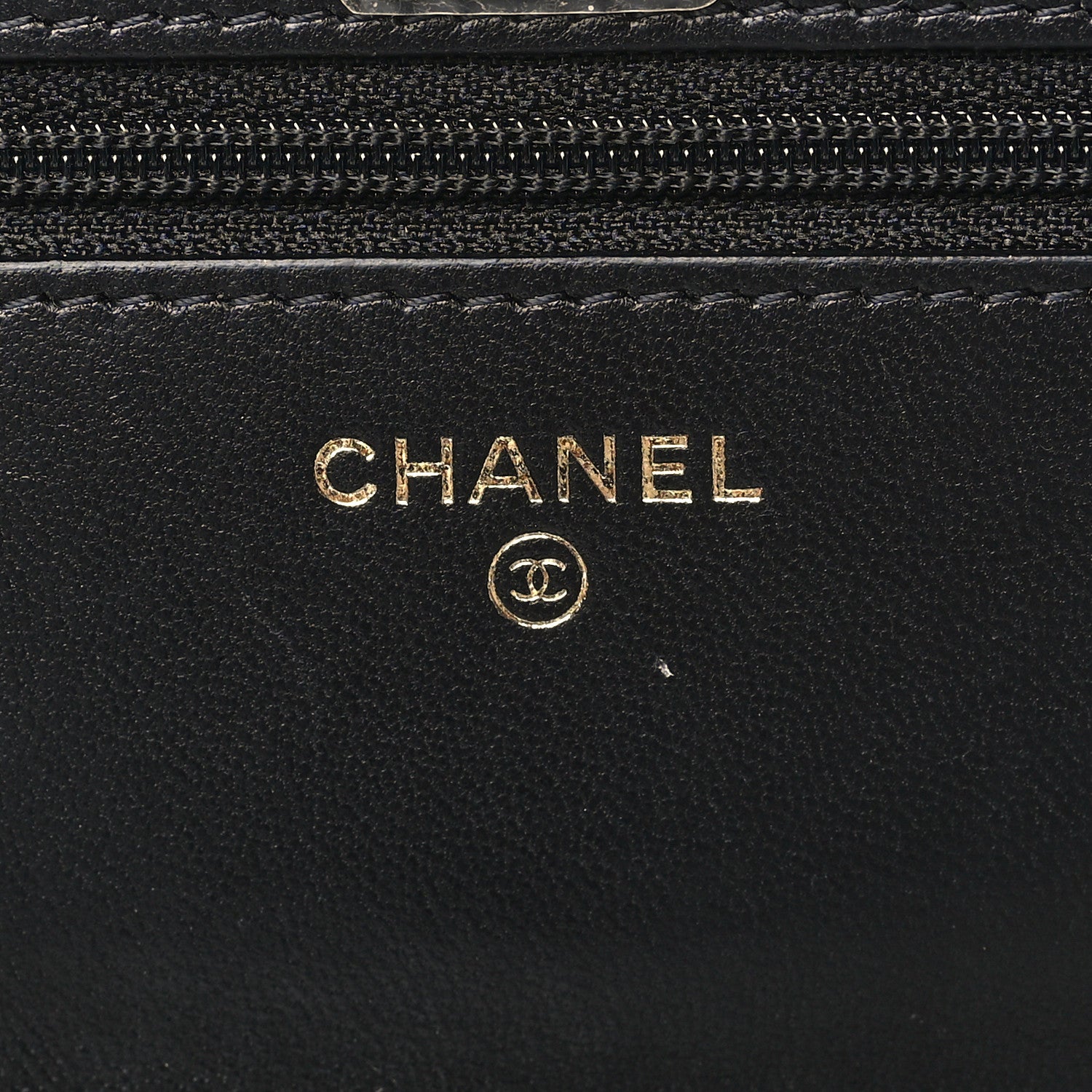 Chanel Lambskin Quilted Trendy CC Wallet On Chain WOC Black 6 of 11