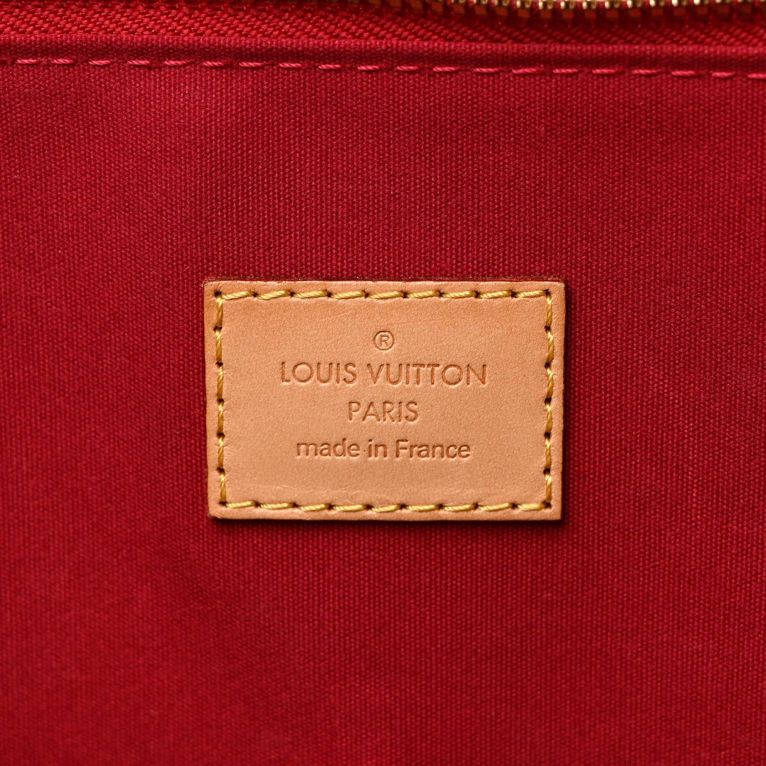 Louis Vuitton Vernis Alma GM Pomme D'Amour 6 of 8