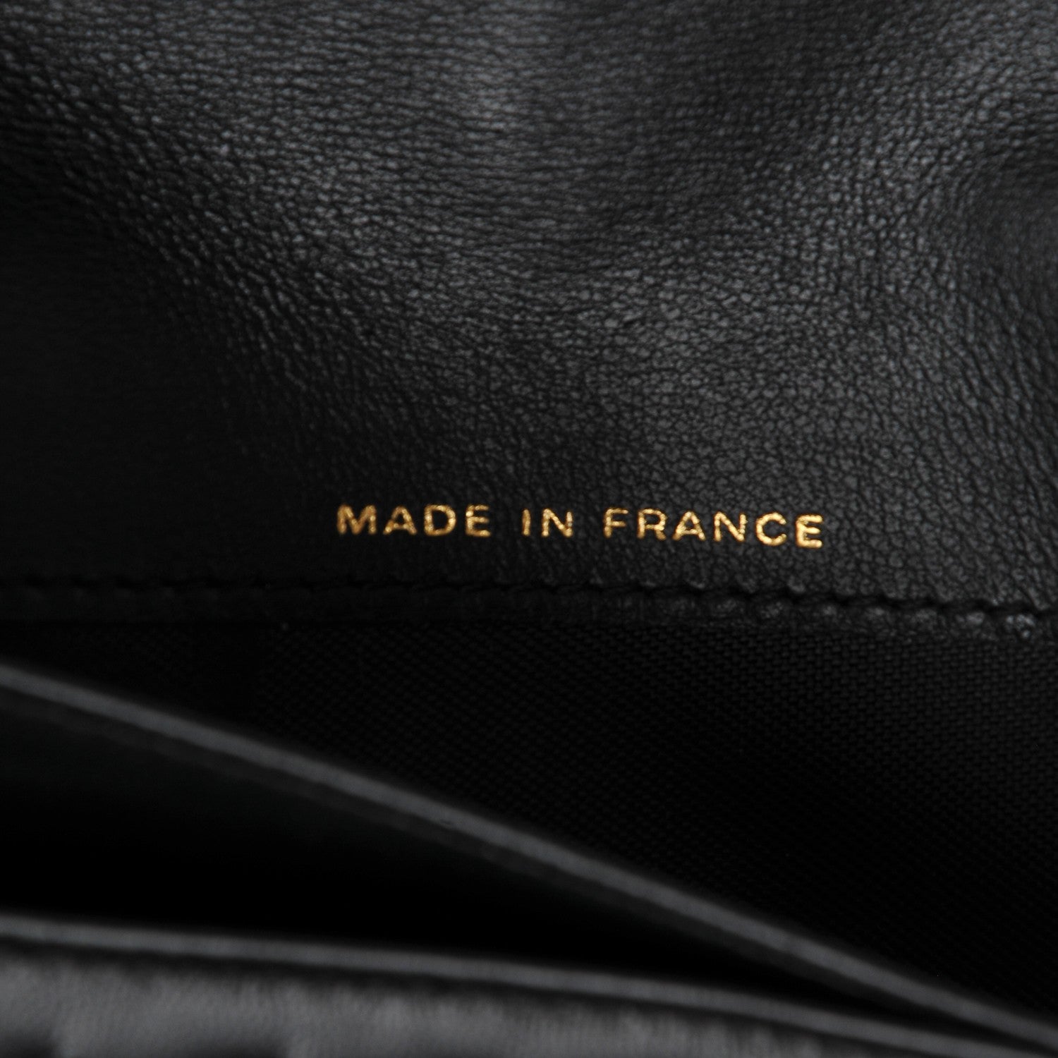 Chanel Caviar Timeless CC Yen Wallet Black 7 of 8