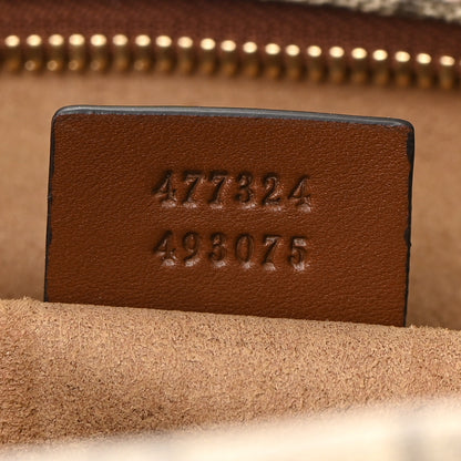Gucci GG Supreme Monogram Large Linea A Hobo Light Brown 7 of 10
