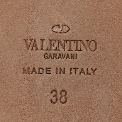 Valentino Garavani Nappa PVC Dollybow Sandals 38 Water Rose 6 of 9