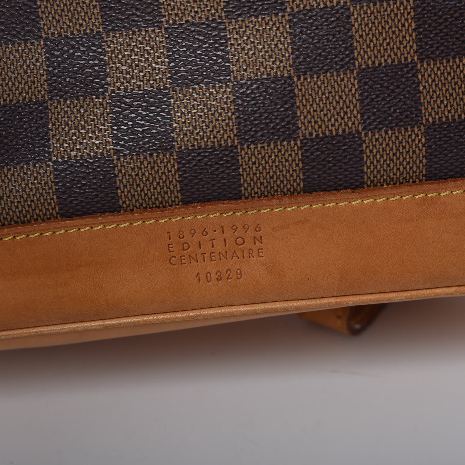 Louis Vuitton Damier Ebene Soho Centenaire Backpack 13 of 19