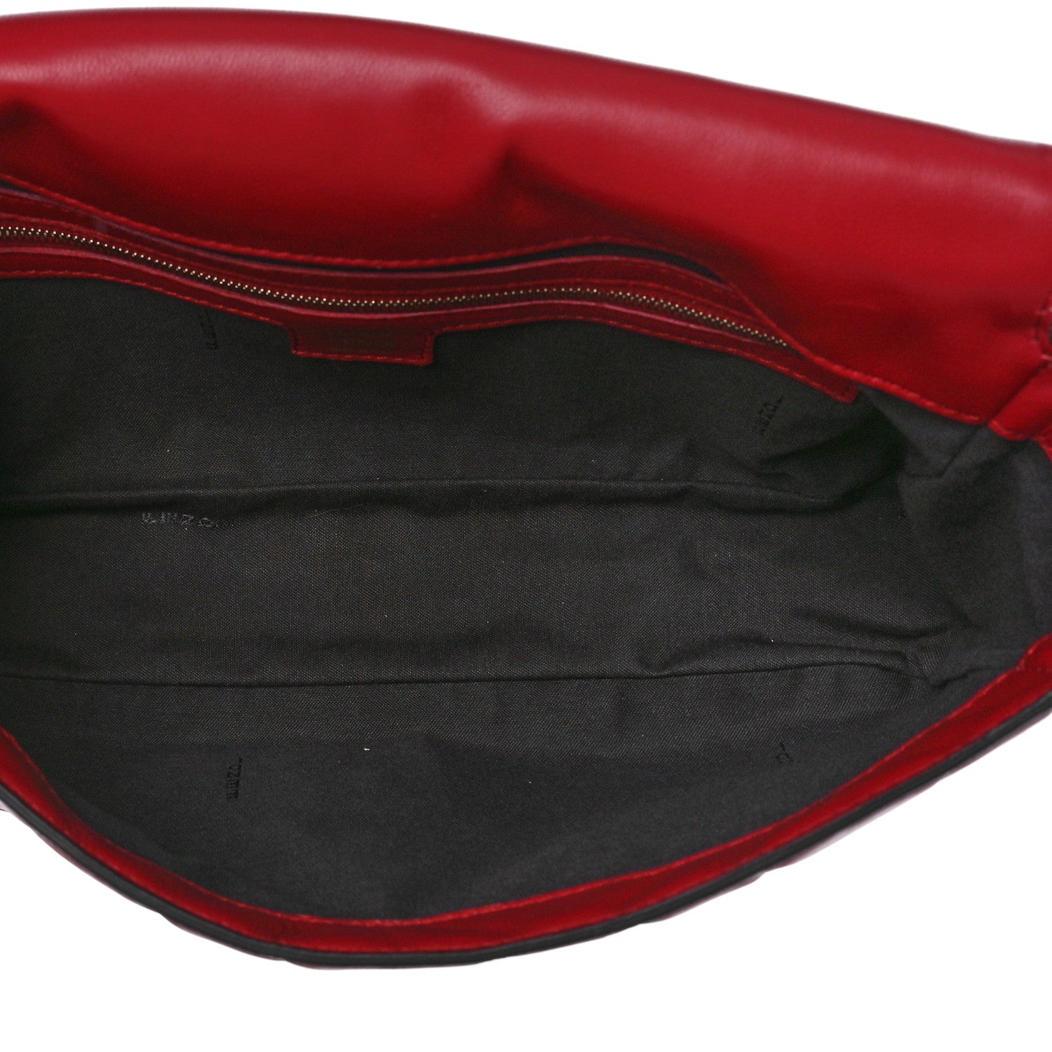 Fendi Nappa FF 1974 Embossed Baguette Fragola 5 of 8