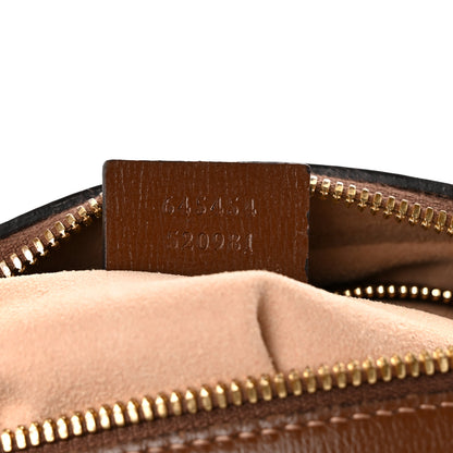 Gucci GG Supreme Monogram Small Horsebit 1955 Shoulder Bag Beige Brown Sugar 7 of 10