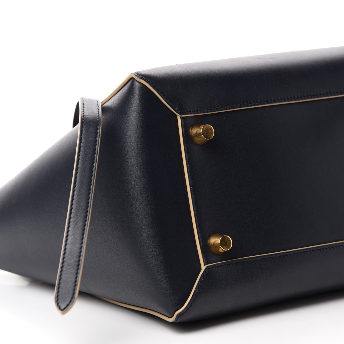 Palmelato Calfskin Mini Belt Bag Navy