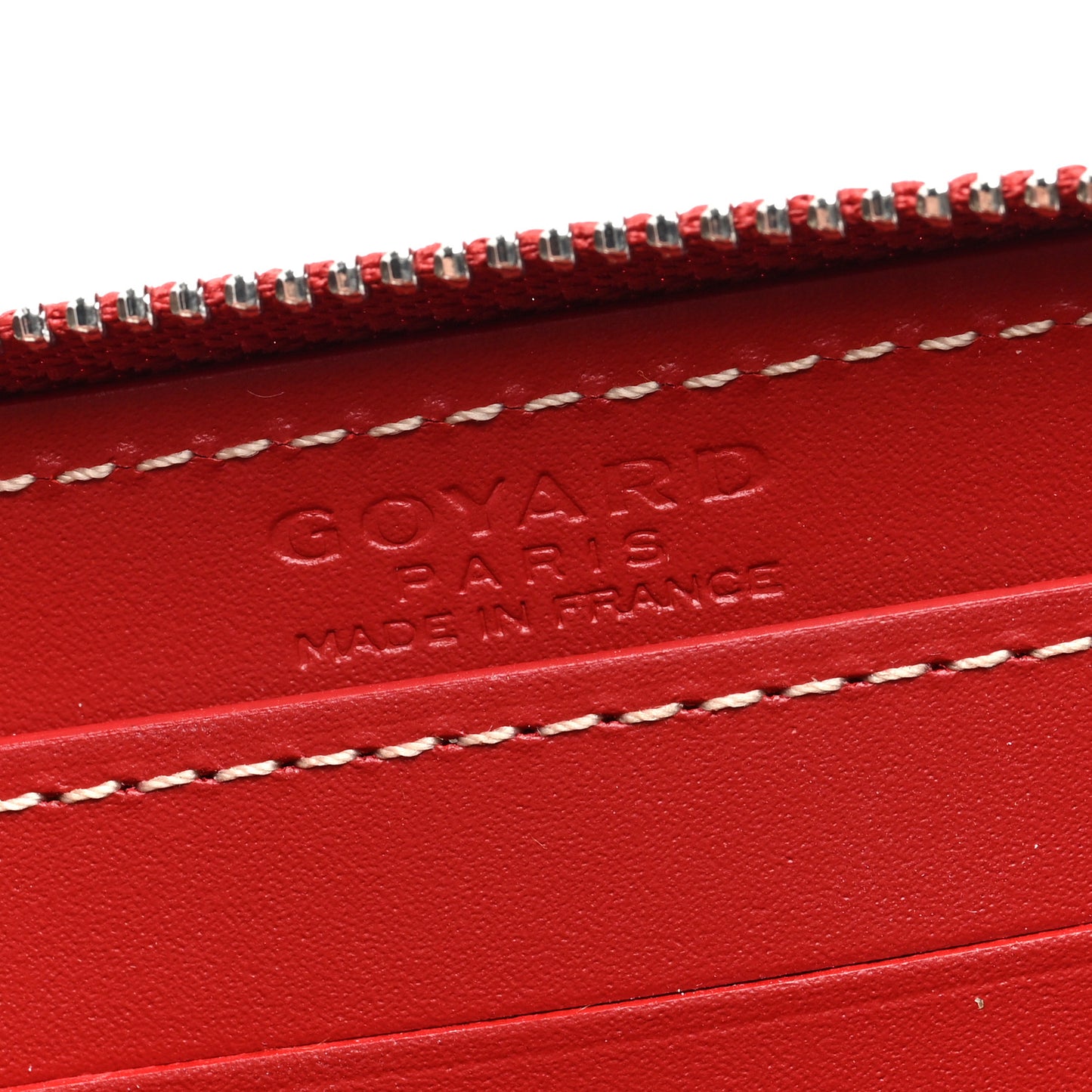 Goyardine Matignon PM Wallet Red
