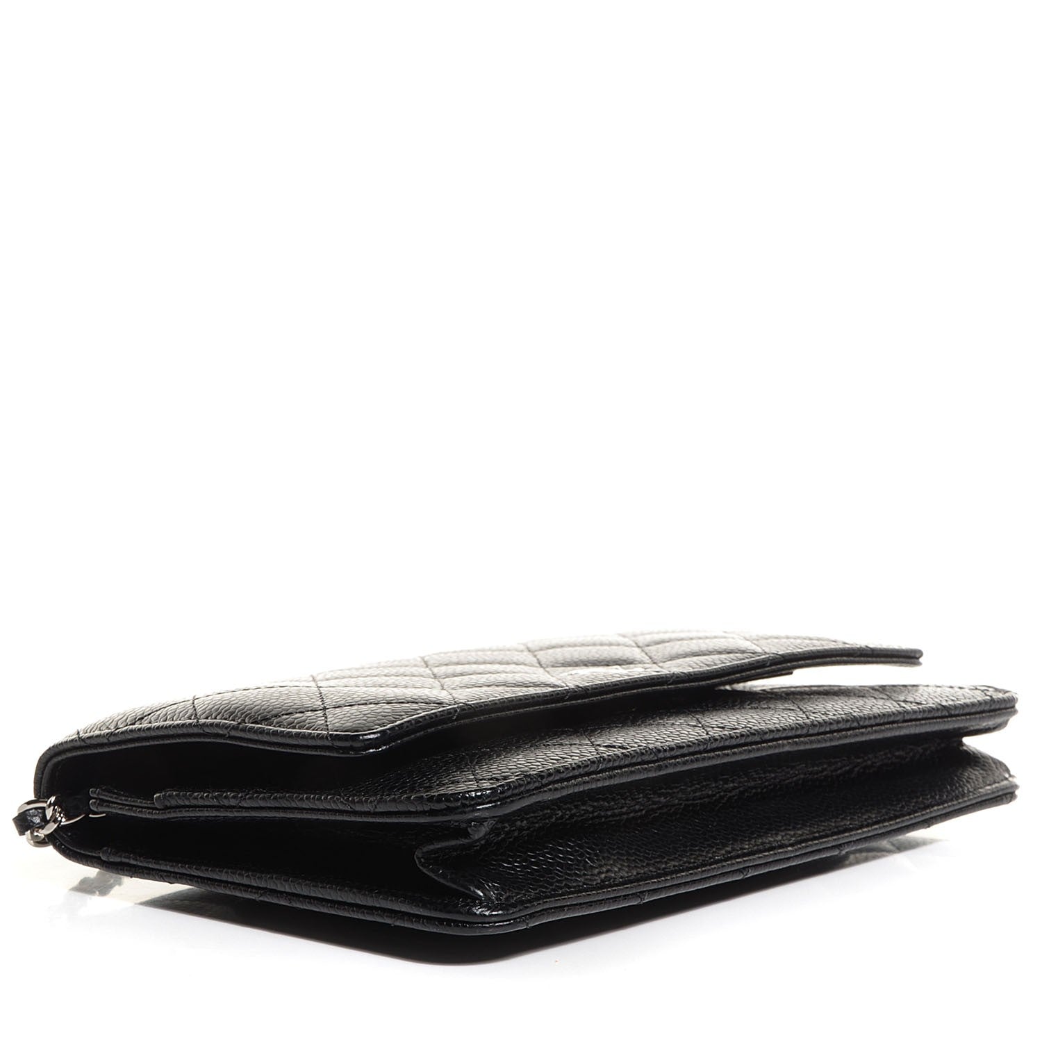 Chanel Caviar Quilted Wallet On Chain WOC Black 4 of 9